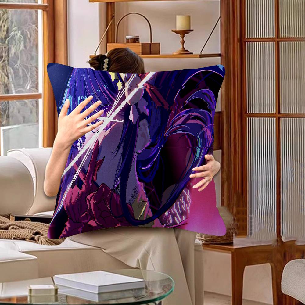 Oshi No Ko Anime Ai Hoshino Personalized Pillow Dust Cover Bedroom Kids Party Decoration Pillowcase Birthday Children Gift