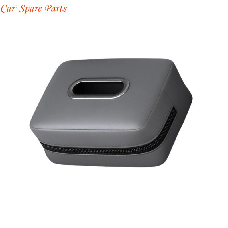 Y4UA Versatile Car Tissue Storage Car Tissue Container Elegant Vehicle Tissue Dispenser Large Capacity Car Napkin Holder