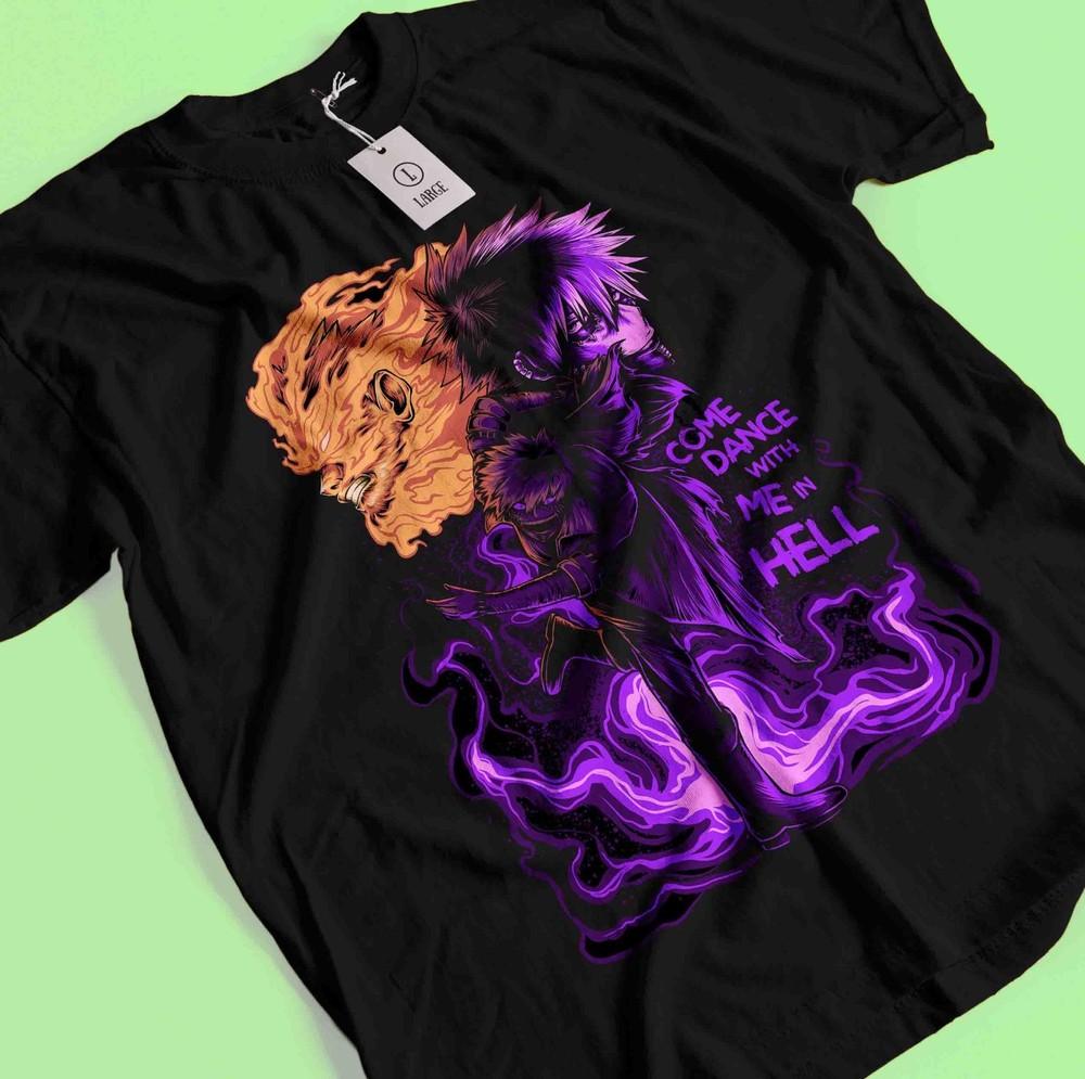 Dabi TShirt My Hero Academia Tshirt Endeavor Tee Midoriya Deku Shoto Shirt MHA Unisex T-Shirt XL