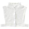 1 Pcs Detachable Cotton False Collar Solid Color Lace Half Blouse Turtleneck Elegant Pullover Underwear Women Ladies