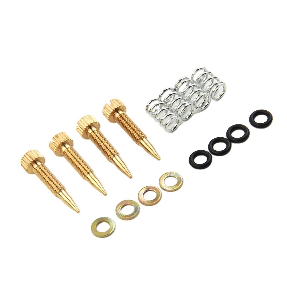 For Weber 4PCS Screws 4PCS Copper Plating Solid Brass