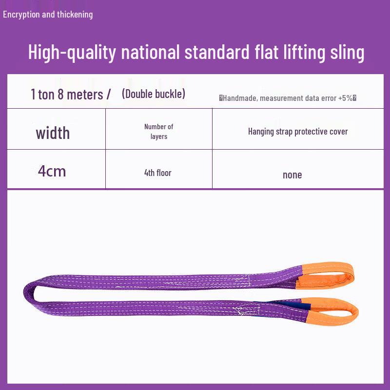 

Polyester Flat Webbing Lifting Sling