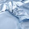Bettlaken Satin Polyester Spannbettlaken King Size Sabanas Cama 150 Queen Size Unterlaken fürs Bett(kein Kissenbezug)