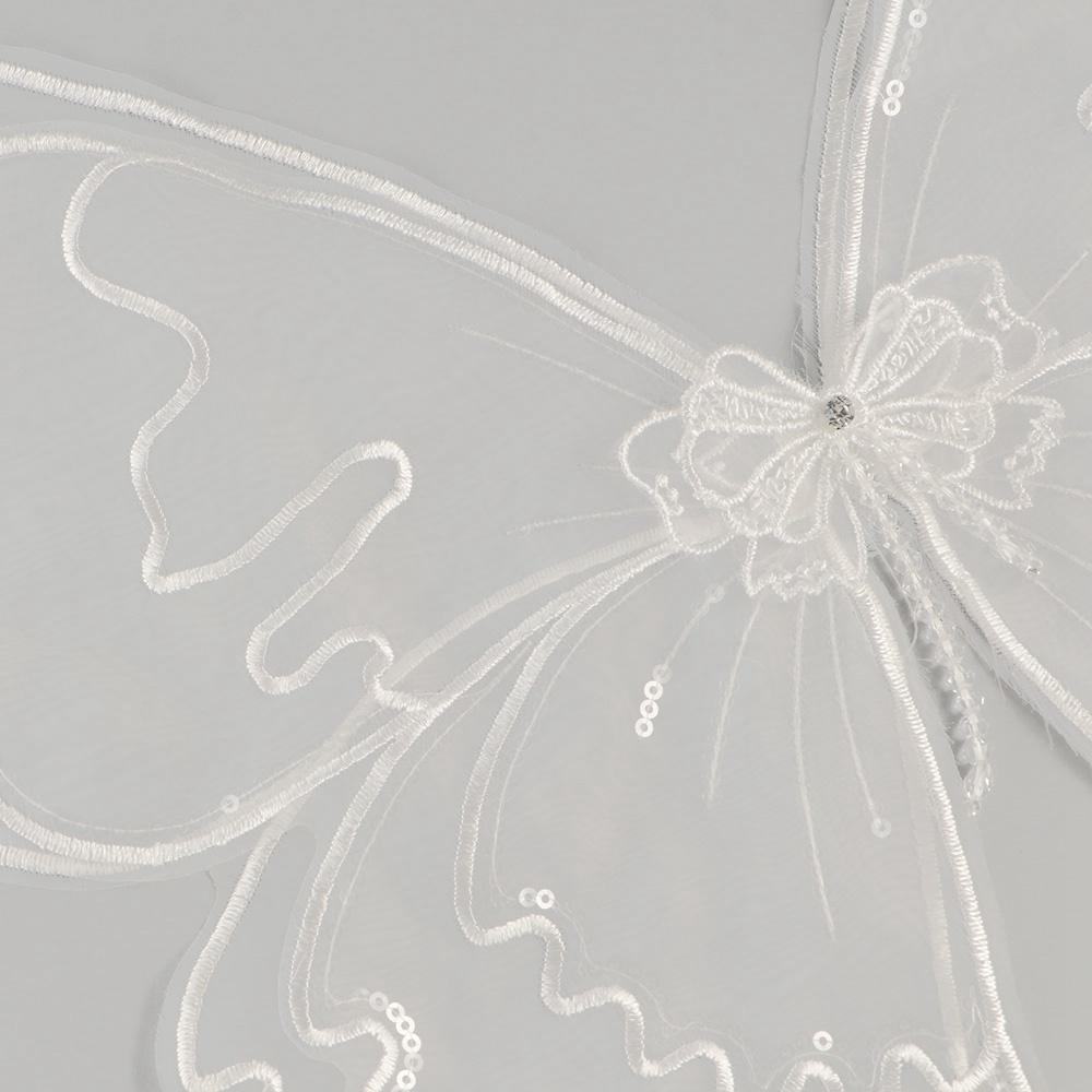 Spitzenstoff Schmetterlingsaufnäher Tüll 3D Flügel Aufnäher Schmetterling Organza Applikationen Kleidungsstück Nähen