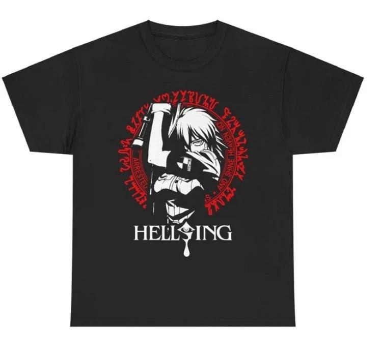 Unisex Hellsing Ultimate Seras Victoria Anime shirt, HOT shirt style best S разноцветный