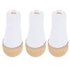 3Pairs/lot Sling Women's Cotton Boat Socks Summer Non-slip Invisible Shallow Half-soled Socks That Do Not Fall Off The Socks