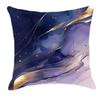 New Dreamy Gold, Pink, Blue and Purple Gradient Color Pillow Back Home Bedroom Bedside Sofa Cushion
