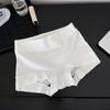 Women's Summer Simple Cotton Wrapped Buttock Comfort Skin Friendly Traceless Anti Slip Boxer Briefs