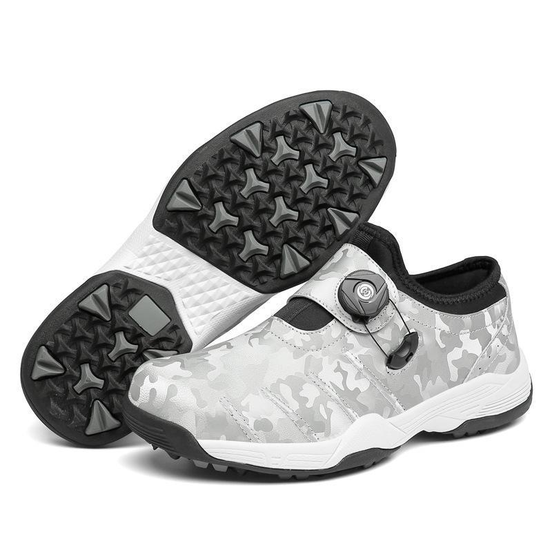 

Обувь для гольфа весна новая большой размер пара нескользящая повседневная обувь вращающаяся кнопка водонепроницаемая спортивная обувь мужская 47