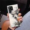Chinese Style ink Painting Art Phnoe Case for Samsung Galaxy S26 S25 Edge S23 S24 Ultra S22 Plus S21 S20 FE Unique Cover Soft Co