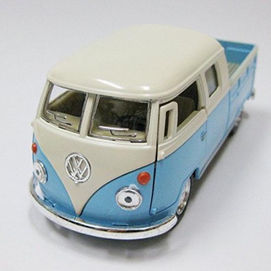 1963 Classic Bus Volkswagen Bus Diecast Model Scale Goods Online Goods Hawaii Surfing Car/Blue (Pickup) 1/32 (13cm) American GoodsAmerican
