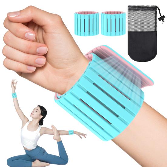 1 Paar Sport Gewichtsmanschetten Magnetisch Verstellbar Herren Damen Knöchel Handgelenk Gewichte Laufen Walking Yoga Pilates Fitnessstudio Arm Bein Workout Armband