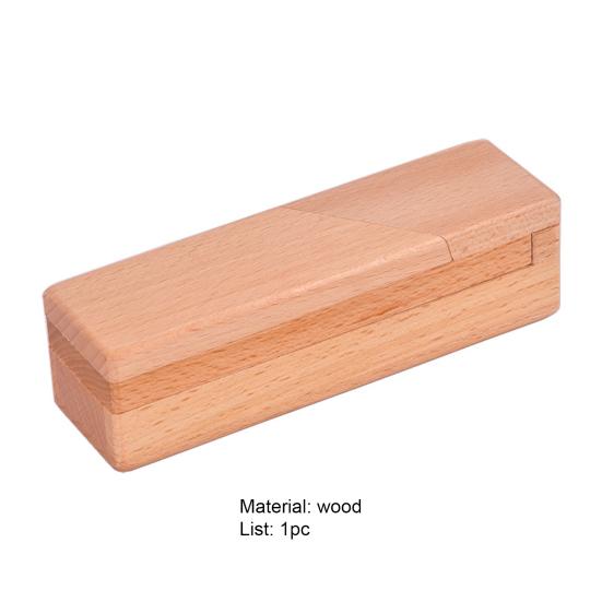 Puzzle Toy High Durability Relieve Boredom Wood Brain Teaser Gift Box