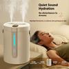 New Minimalist Desktop Ultrasonic Cold Mist Humidifier 2.5L Mute Adjustable Mist Output air Humidifier with Night Light