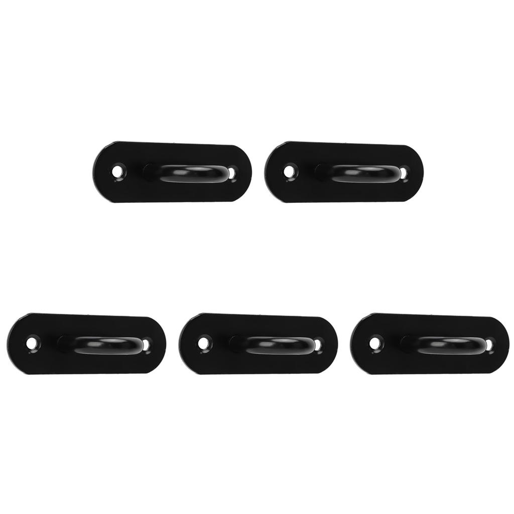 5 Stück Edelstahl Ösenplatte Deckenhaken Pad Ösenplatte Verstärkte Tragfähigkeit Türbefestigung