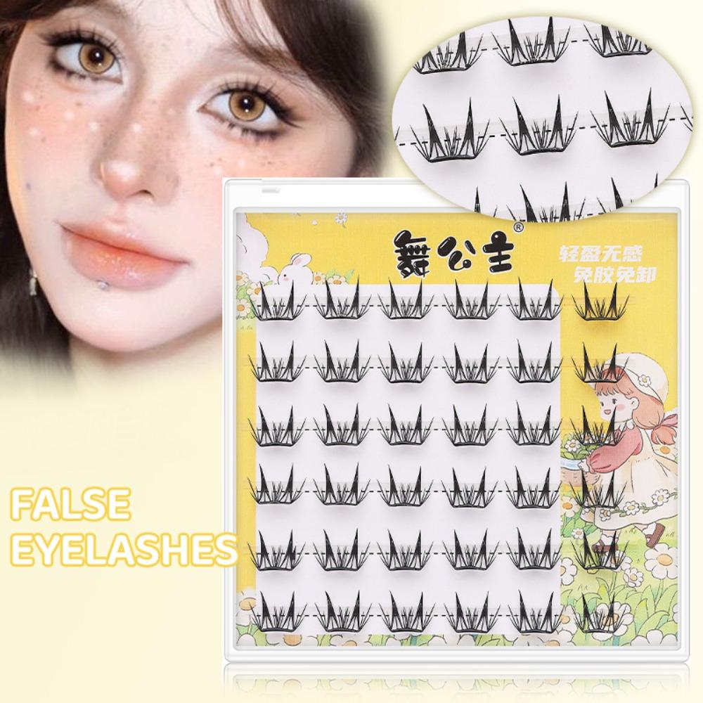 Rzęsy segmentowe DIY Różne style Sztuczne rzęsy Modne kępki rzęs Mężczyźni