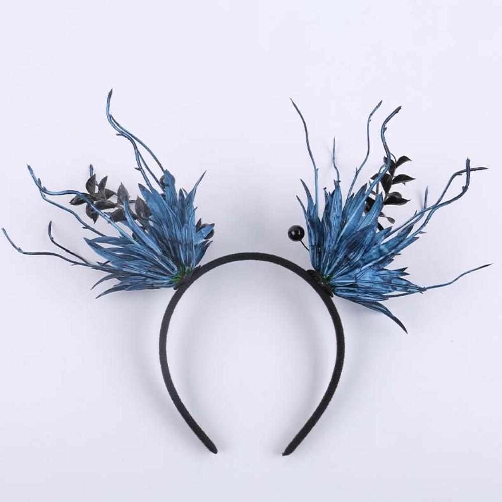 Funny Halloween Hair Hoop Dark Butterfly Festival Hair Accessories  Party
