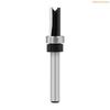 K1AE Black Coated Milling Cutter For Wood Plastic Composite Materials 1/4Inch Shank