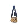 MLB Boston Red Sox Diamond Pattern Zipper Crossbody Bag Women Bags Khaki 7ACRMD14N-43BGS
