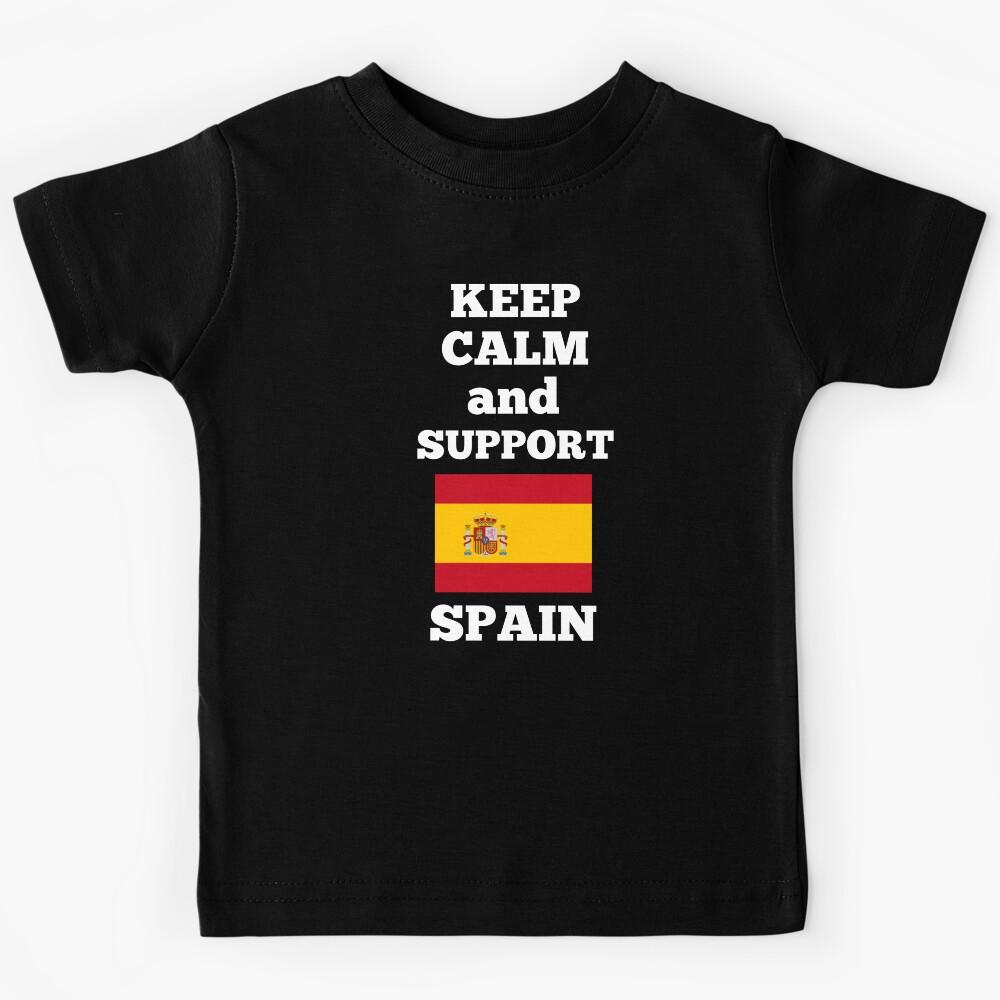 Keep Calm and Support Spain - World Cup Kids T-Shirt 140