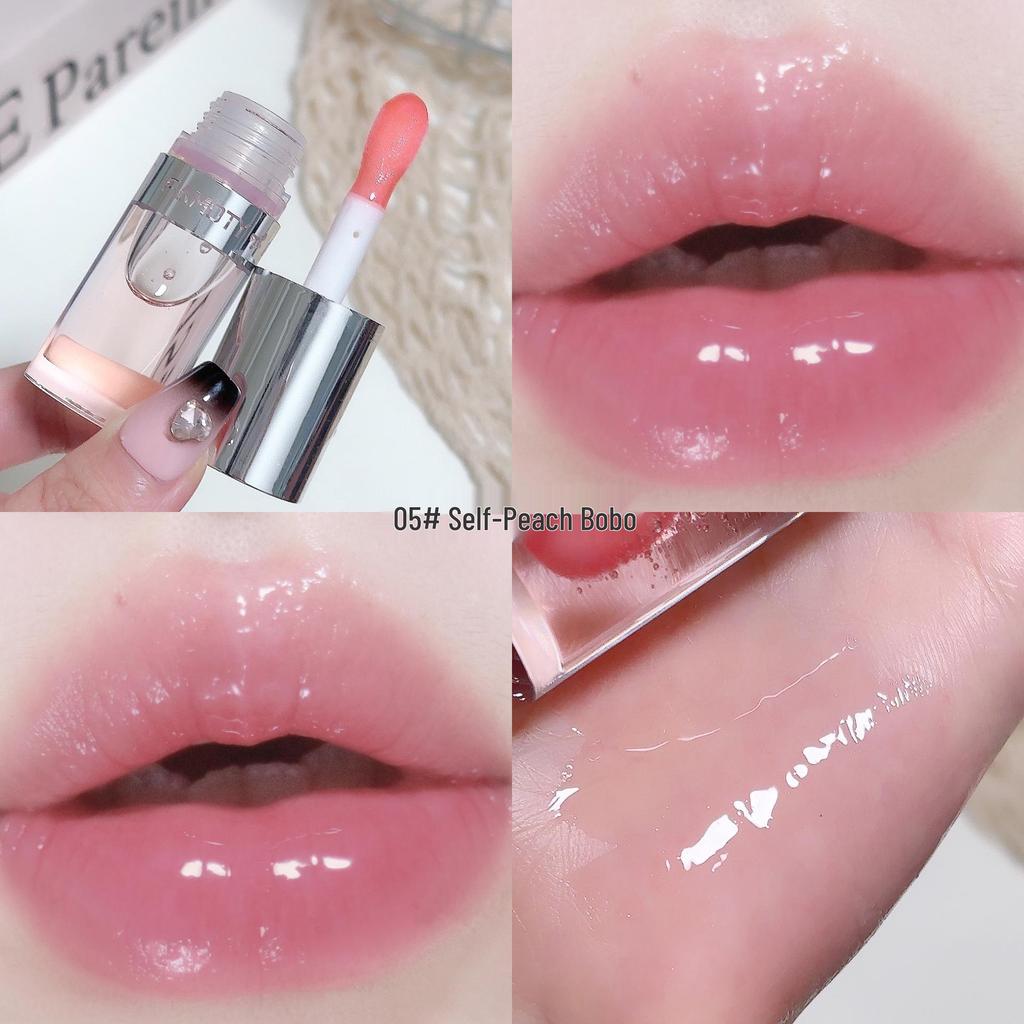 Nude Moisturizing Lip Gloss: Easy-Apply, Mirror-Gloss Finish