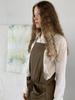 Mageulipeu Pinafore Dress Brown
