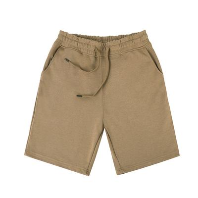 Men's and Women's Knitted Cotton Comfortable Breathable Running Sports Drawstring Shorts Summer Straight Pants Casual Pants Shorts
