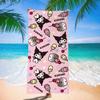 Popular Beach Towels Children'S Cartoon Quick-Drying Beach Towels Microfiber Digital Printing Bath Towels