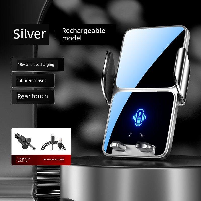 New Arrival 2025 Infrared Sensor with Wireless Charger Mobile Navigation Car Supplies on-Board Bracket