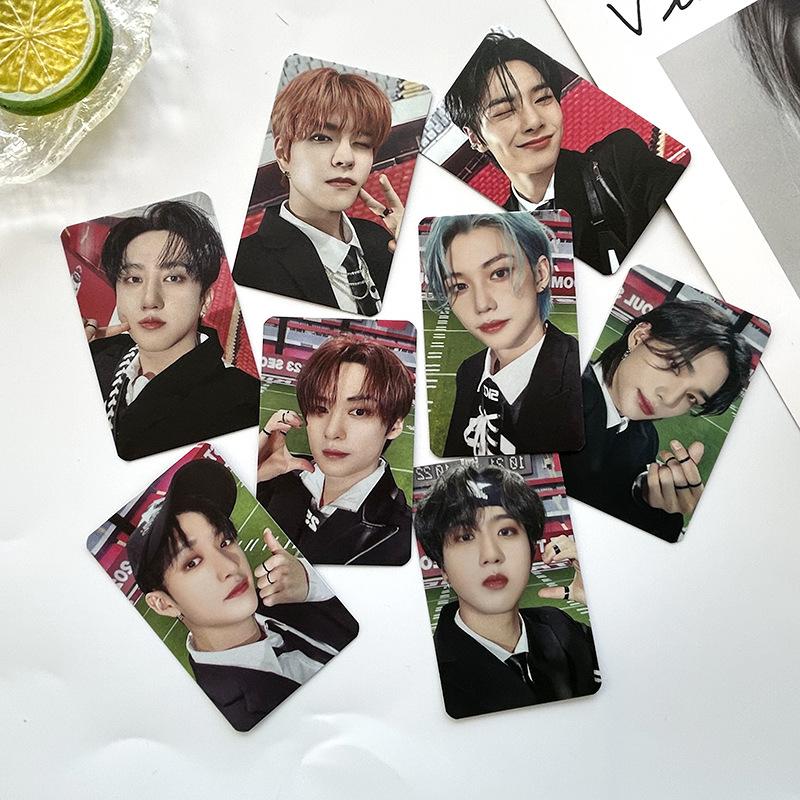 Stray Kids ROCK-STAR Album 8pcs Photocards Set SKZ Member Lomo Cards Kpop Idol Collection Fan Support Merchandise Gift Accessories
