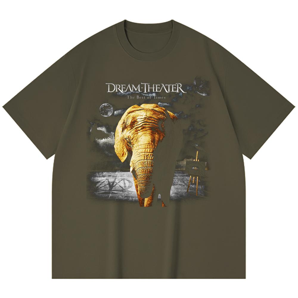 230 g/m² 100% Baumwolle Heavy Metal T-Shirt Rockband Beliebte Musik Druck Unisex Schweres Baumwoll-T-Shirt