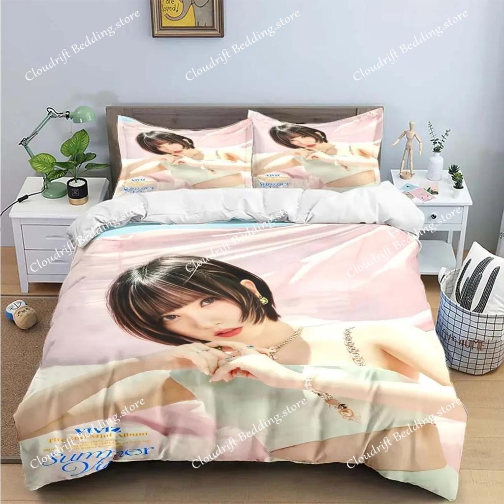 Exquisite Singer E-Eunha Fashion Anime Digital Printing Bedding Set Duvet Cover Comforter Bed Youth Kids Girl Boys Gift