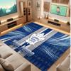 Tappeto in Cristallo Vellutato Personalizzato Toronto Maple Leafs, Tappeto Morbido Antiscivolo con Testo Nome Personalizzato per Soggiorno Camera da Letto