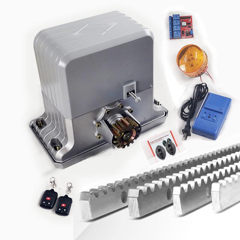 600W Automated Electric Sliding Door Opener with Remote, WiFi, Infrared Protection, and 1800kg Capacity