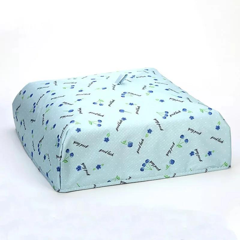 Foldable Food Covers Keep Warm Hot Aluminum Foil Thermal Food Dust Cover Dishes Insulation Useful Kitchen Gadgets Accessories