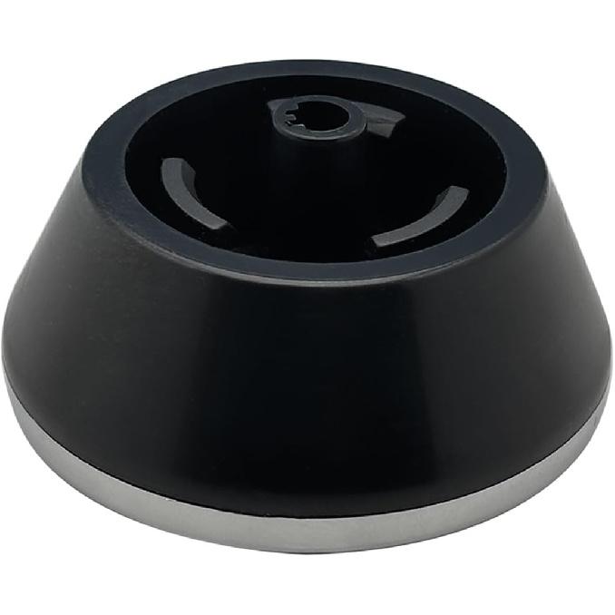 AEZ73913401 Knob Assembly Fits washers and dryers Chrome