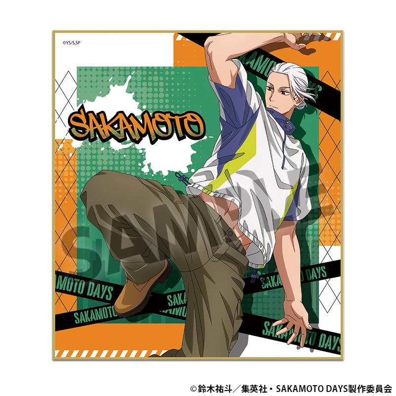 SAKAMOTO DAYS Original Trading Mini Shikishi Parkour cards in 1 ver. (12 box)