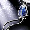 Charm Statement Crystal Pendant Bride Wedding Rhinestone Tassel Long Necklace Party Women Jewelry