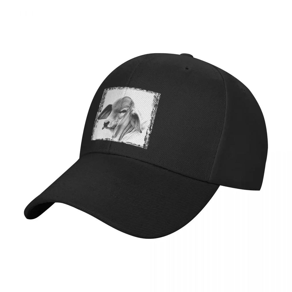 BRAHMAN CALF PORTRAIT WALL ART Baseball Cap sailor cap for men Sun Cap Men Luxury Brand Womens