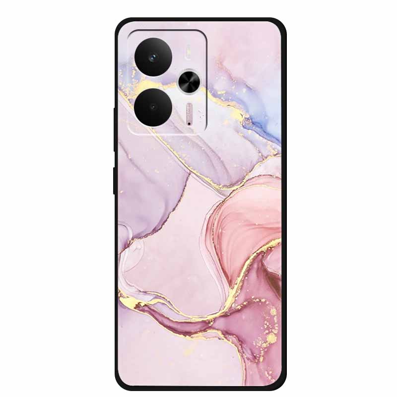 For Realme 14 Phone Case Realme14 Marble Back Cover TPU Silicone Soft Cases For OPPO Realme14 5G Capa 6.67" Coque Funda Shell