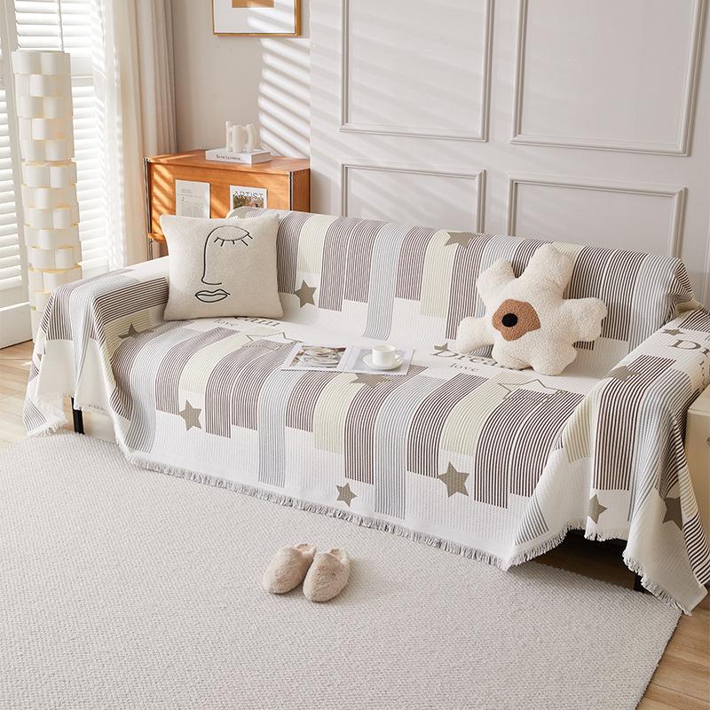 

Чехол для дивана Waffle Bohemian Чехол для дивана High-end Подушка для дивана Four Seasons Чехол для дивана Подушка 180*230cm