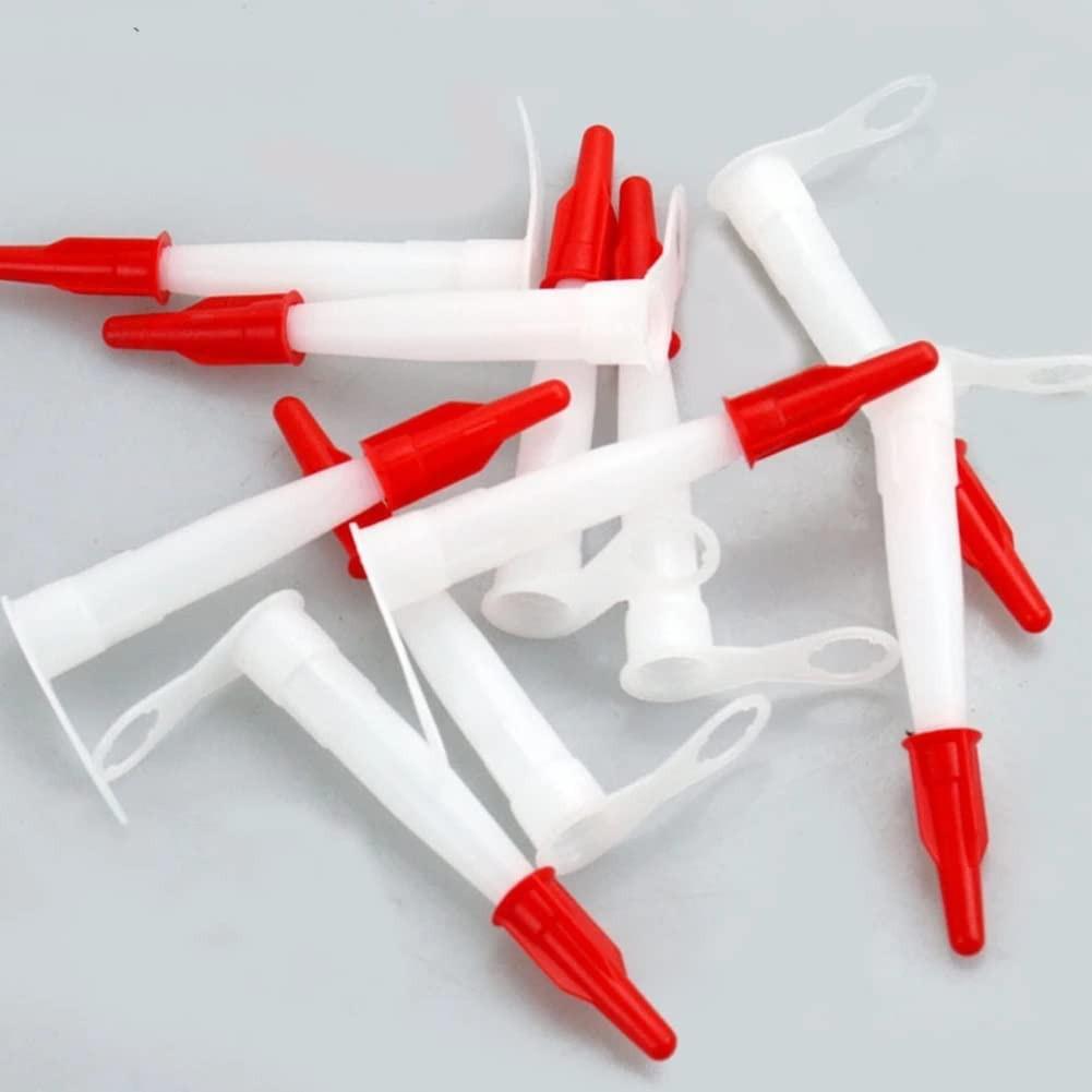 Mastic Cartridge Caulking Nozzles Plastic Re-Sealable