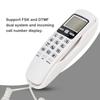 KX T888CID Caller ID Display Home Office Telephone (UK Telephone Line with Random Color)(White )
