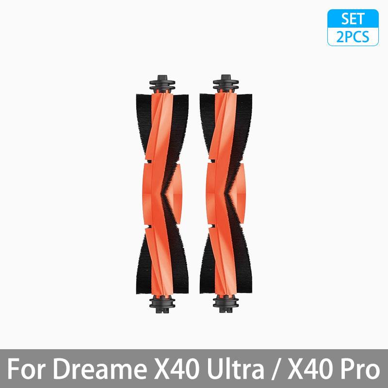 For Dreame X40 Ultra / X40 Pro Accessories Rubber Main Side Brush Mop Cloth Dust Bag HEPA Filter Robot vacuum Replacement Parts