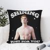Kula Lustrzana Edward Cullen Zmierzch Poszewka na Poduszkę Miękki Poliester Poszewka na Poduszkę Dekoracja Poszewka na Poduszkę Dekoracyjną Sypialnia Kwadratowa 18"
