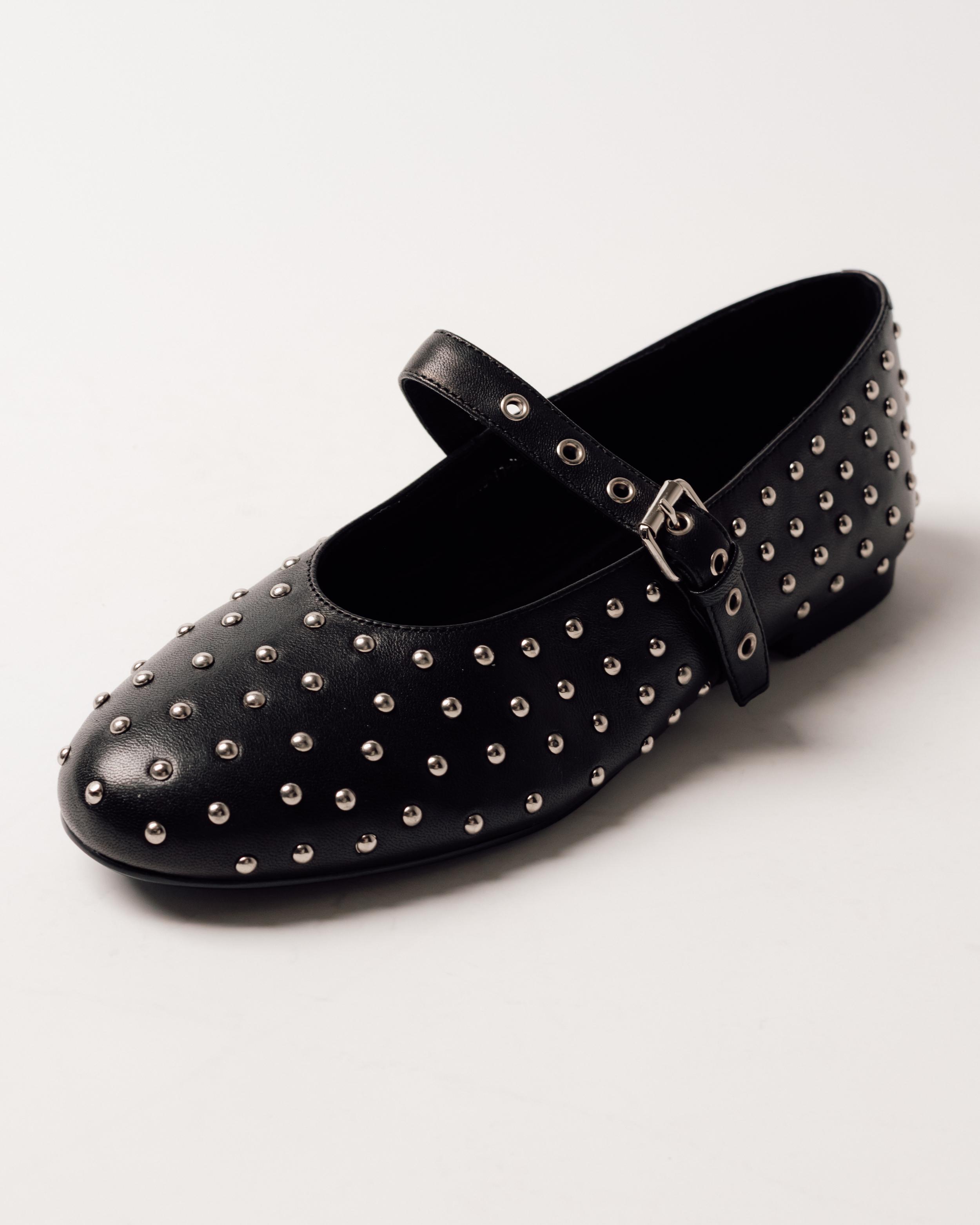 

Ballet flats women Fabio Monelli 196921 36 black leather 38 чорний