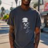 Frankenstein Gothic Monster T‑Shirt – Dark Horror Movie Fan Tee