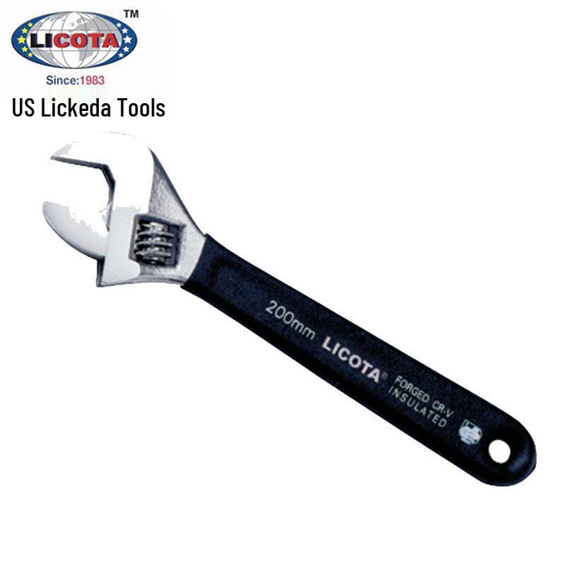 LICOTA USA Metric Adjustable Wrench 4-18 Inch AWT-35033