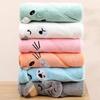 Hot Soft Bath Towel for Baby Absorbent Towel Newborn Swaddle Wrap Baby Blankets for Girls Boys Thick Hooded Bath Towel Cloak lj