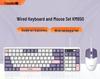 Founder KM650 Wired Gaming Keyboard and Mouse Set